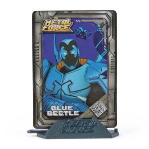 Batman Dc Eroii Metal Force Figurina Blue Beetle 10Cm - Img 6