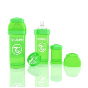 Biberon Twistshake Anti - Colici 260 ml Verde - Img 2