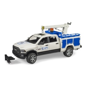 Bruder camion de reparatii RAM 2500 cu girofar - Img 2