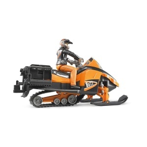 Bruder - Snowmobil Cu Sofer Si Accesorii - Img 3