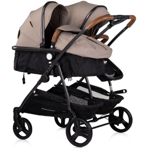 Carucior gemeni Chipolino Duo Smart 2 in 1 tiramisu - Img 2