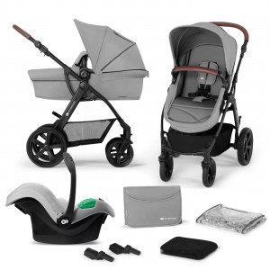 Carucior Multifunctional Kinderkraft Moov, 3 In 1, Grey - Img 1