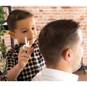 Centura frizer Smoby Barber and Cut negru cu accesorii - Img 4