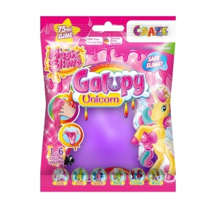 Craze - Slime magic diverse culori in punguta 75ml cu surpriza figurina unicorn - Img 3
