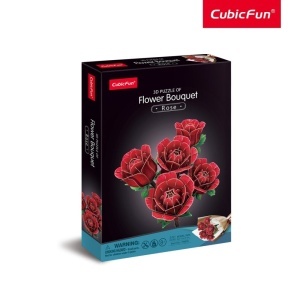 Cubic Fun - Buchet de Trandafiri 3D 265 piese - Img 2