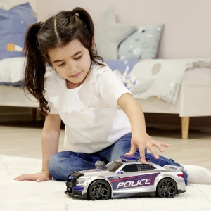Dickie Toys Masina De Politie Street Force Cu Lumini Si Sunete 33Cm - Img 2