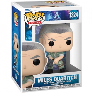 Figurina Funko POP! Movies: Avatar The Way of Water, Miles Quaritch, 9 cm - Img 2