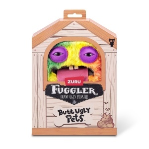 Fuggler - Jucarie de plus, 23 cm - Ciudateii animale uratele, Cheeky Chonky - Img 4
