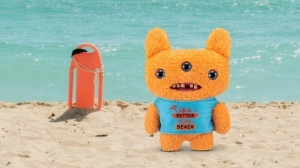 Fuggler - Jucarie de plus, 23 cm - Ciudateii in vacanta, Reek-O - orange - Img 2