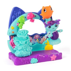 Gabbys Dollhouse Filmul Set Balconul Acvariu Si Figurina Mercat Cu Accesorii - Img 5