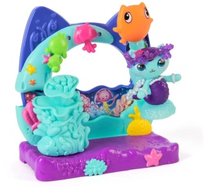 Gabbys Dollhouse Filmul Set Balconul Acvariu Si Figurina Mercat - Img 2
