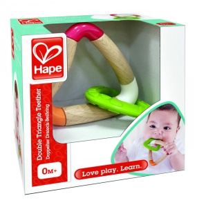 Hape Jucarie Dentitie Triunghi Dublu - Img 1