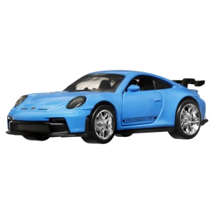 Hot Wheels Masinuta Metalica Cu Sistem Pull Back Porsche 911 Gt3 Scara 1:43 - Img 2