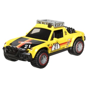 Hot Wheels Masinuta Metalica Cu Sistem Pull Back Porsche 914 Safari Scara 1:43 - Img 2