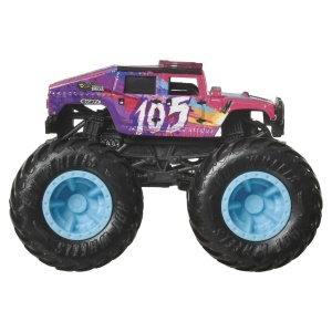 Hot Wheels Monster Truck Masinuta Humvee 4-Ct Fastback Scara 1:64 - Img 6