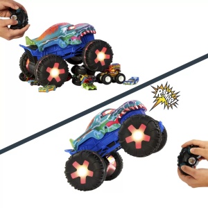 Hot Wheels Monster Truck Mega Wrex Alive Rc Scara 1 La15 - Img 6