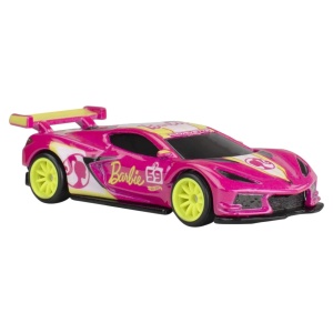 Hot Wheels Pop Culture Masinuta Metalica Barbie 65 Corvette C8 R Scara 1:64 - Img 4