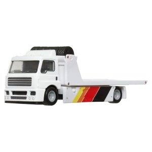 Hot Wheels Transportator Fleet Street Cu Masinuta Toyota Off Road Truck Scara 1:64 - Img 6