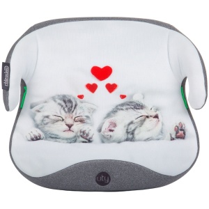Inaltator auto Chipolino Uty I-Size 125-150 cm kittens - Img 1