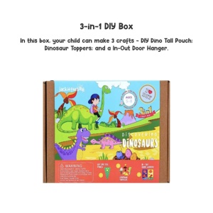 Jack In The Box - Kit Creatie 3-In-1 Descopera Dinozaurii - Img 3