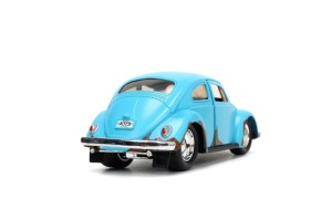 Jada Disney Stitch Set Figurina Stitch Si Masinuta Metalica Volkswagen Beetle Scara 1 La 32 - Img 2