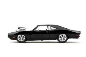 Jada Fast And Furious Set Figurina Dom Si Masinuta Metalica Dodge Charger 1970 Scara 1 La 24 - Img 3