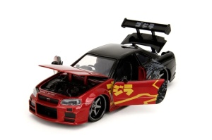 Jada Godzilla Masinuta Metalica Nissan Skyline Gtr Scara 1 La 24 - Img 5
