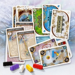 Joc de societate Ticket to Ride Northern Lights, limba engleza - Img 2