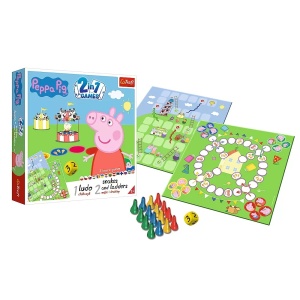 Joc Peppa Pig 2In1 Ludo Si Serpisori Scari - Img 4