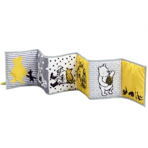 Jucarie - carte Winnie the Pooh cu doua fete pentru dezvoltare senzoriala - Img 6