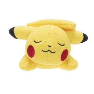 Jucarie de plus Pokemon, model Pikachu adormit, 13 cm - Img 3