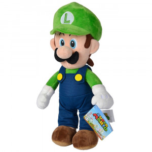 Jucarie de plus Simba Super Mario, Luigi 30 cm - Img 2