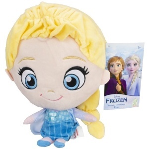 Jucarie din plus cu sunete Elsa, Frozen, 24 cm - Img 2