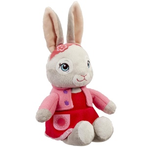 Jucarie din plus cu sunete Lily Bobtail, Peter Rabbit, 25 cm - Img 4