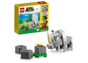 LEGO Super Mario - Set de extindere - Rinocerul Rambi (71420)