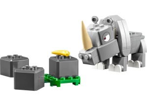 LEGO Super Mario - Set de extindere - Rinocerul Rambi (71420) - Img 4