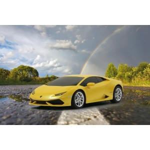 Masina Cu Telecomanda Lamborghini Huracán Lp610-4 Galben Cu Scara 1 La 24 - Img 5
