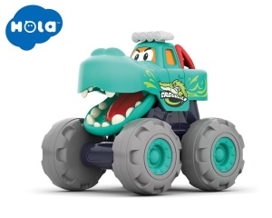Masinuta Bebe Monster Truck Crocodilul - Img 8