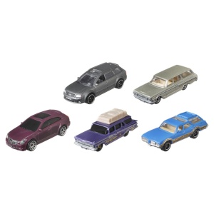 Matchbox Set 5 Masinute Metalice Mbx Wagons Scara 1:64 - Img 2