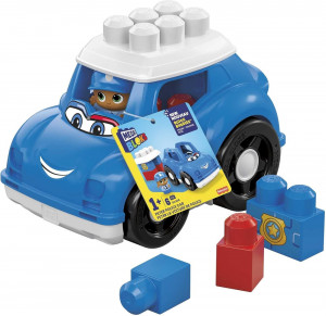 Mega Bloks First Builders Vehicul Peter Police - Img 2