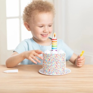 Melissa And Doug Set Tort De Zi De Nastere Cu Lumanari - Img 3