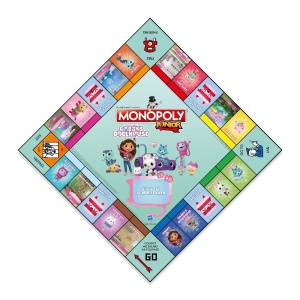 Monopoly Joc Monopoly Junior Gabbys Dollhouse - Img 3