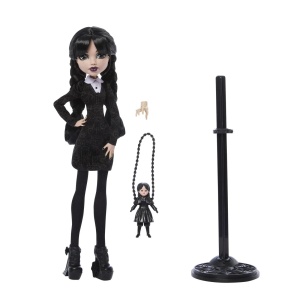 Monster High Wednesday Papusa Wednesday Cu Accesorii - Img 2