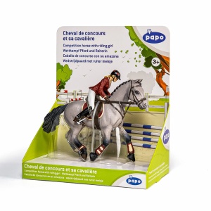 Papo Figurina Set Competitie Jocherita Si Cal - Img 6