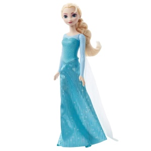 Papusa Disney Frozen Elsa Cu Rochie Albastra - Img 5