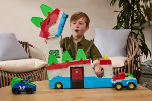 Patrula Catelusilor Filmul Cu Dinozauri Set Sediu Mobil Dino Cu Figurina Si Accesorii - Img 3