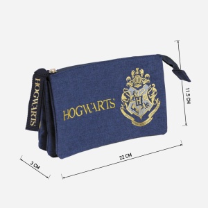 Penar Harry Potter Hogwarts cu 3 compartimente, 22 x 11.5 x 3 cm - Img 4