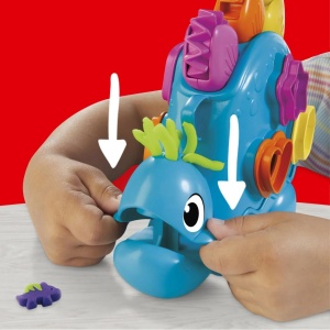 Play Doh Jucarie Cu Activitati Dinozaur Cu Forme Si Culori - Img 8