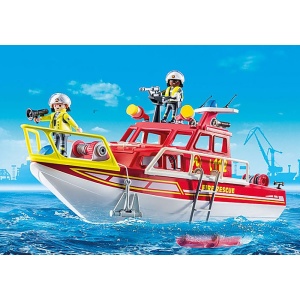 Playmobil - Barca De Salvare A Pompierilor - Img 2