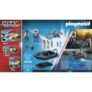 Playmobil - Barca Politiei Si Hot Cu Barca Rapida - Img 5